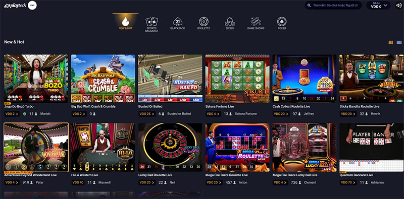 Tổng quan về sảnh cược casino trực tuyến tại Vn88